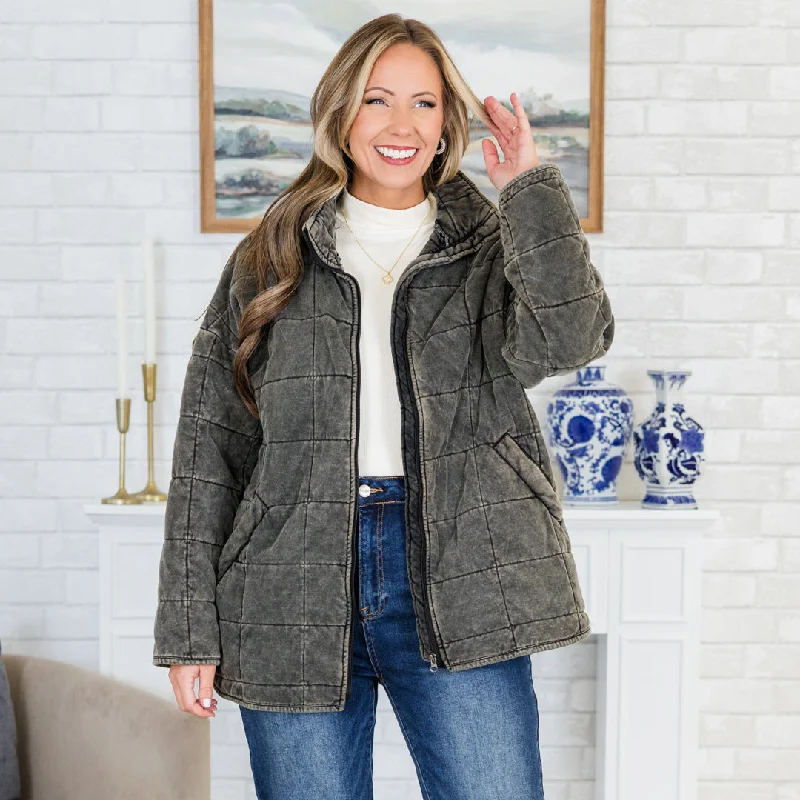 Fashion Pioneer Faded Memories Jacket, Black