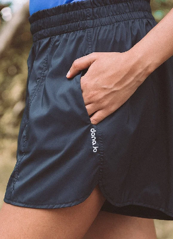Soft Textures Flow Short (Black)