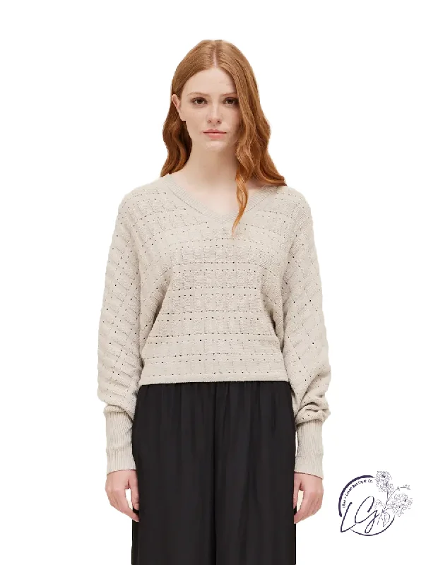 Romantic Temperament Graceful Glide Knit Sweater