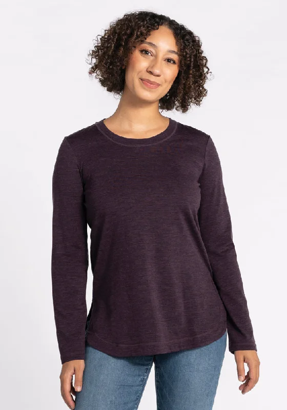 Elegant Dressing Hazel Tunic - Deep Plum