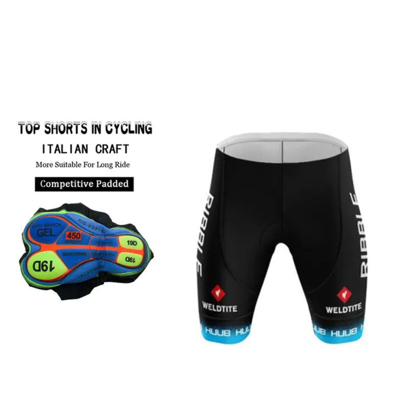Blue shorts