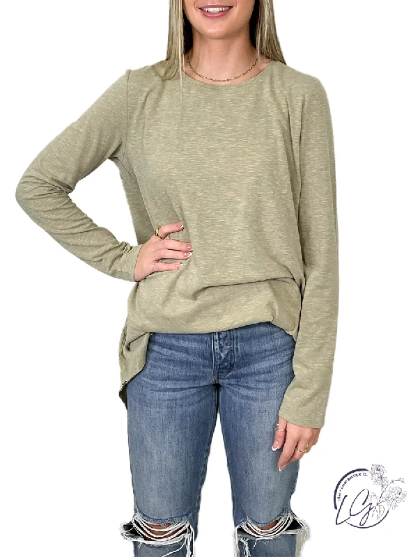 French Style Jump In Long Sleeve Top