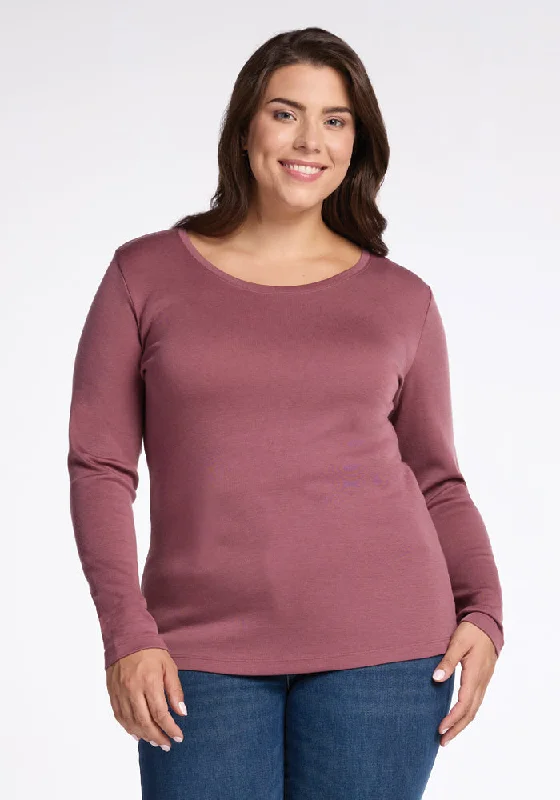 Versatile Items Kenzie Scoop Neck - Wild Ginger