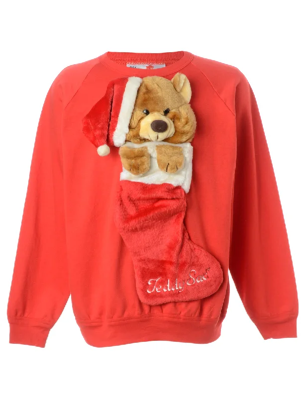 Label Novelty Christmas Sweatshirt