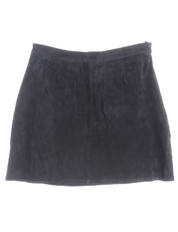 Fashionable Ease Label Robyn Suede Skirt