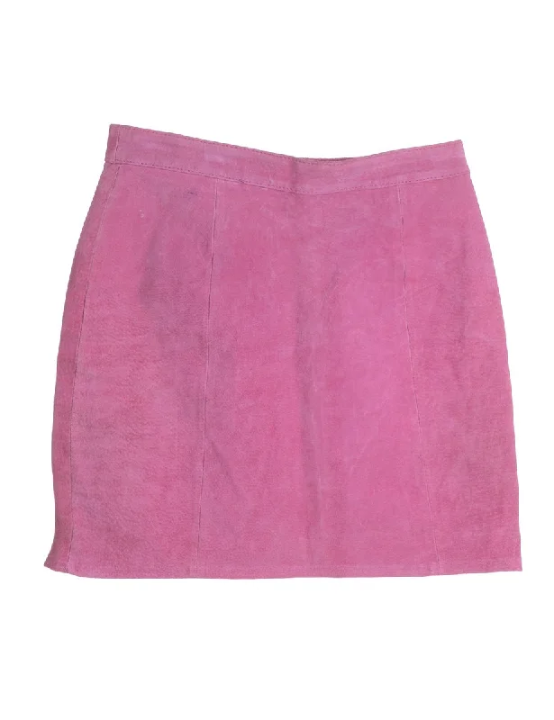 Sporty Elegance Label Robyn Suede Skirt