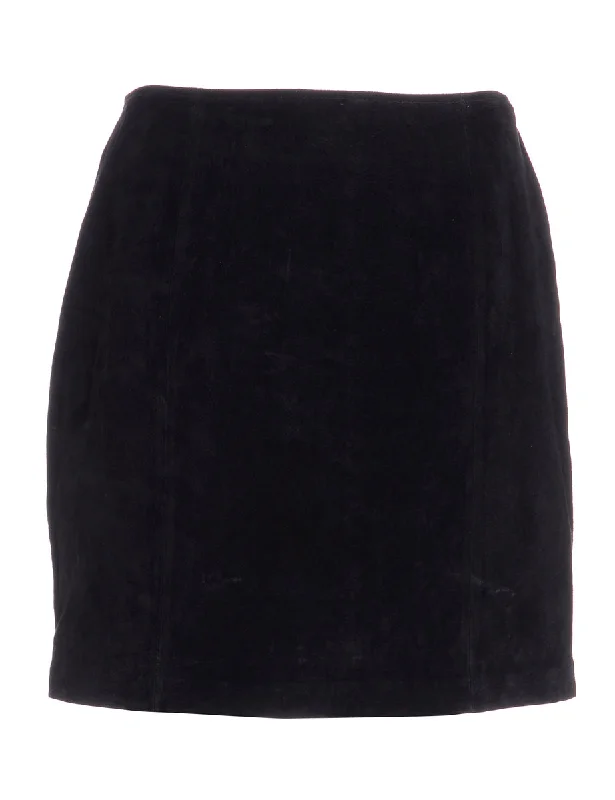 Relaxed Chic Label Robyn Suede Skirt