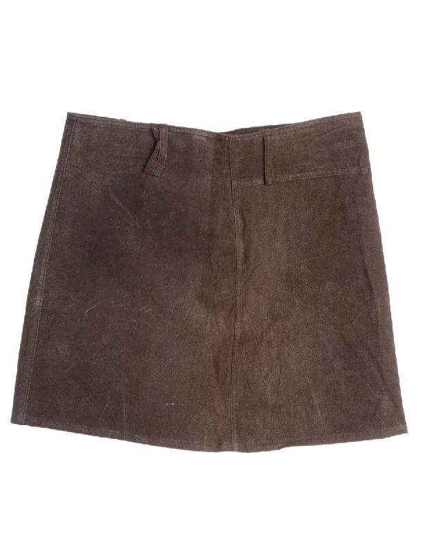 Effortless Comfort Label Robyn Suede Skirt