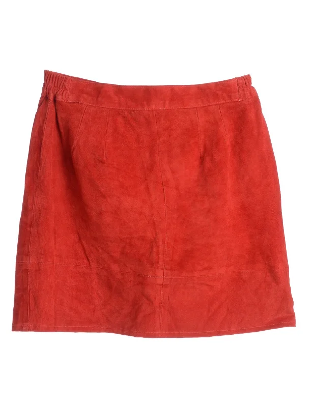 Breezy Style Label Robyn Suede Skirt