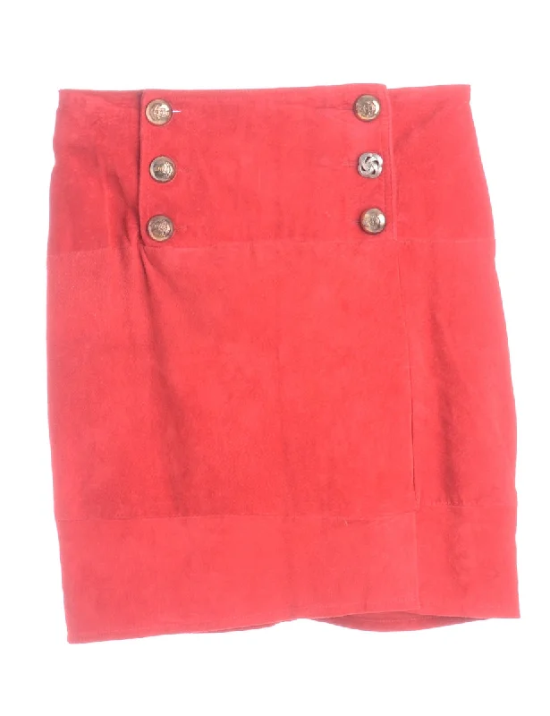Comfy Chic Label Robyn Suede Skirt