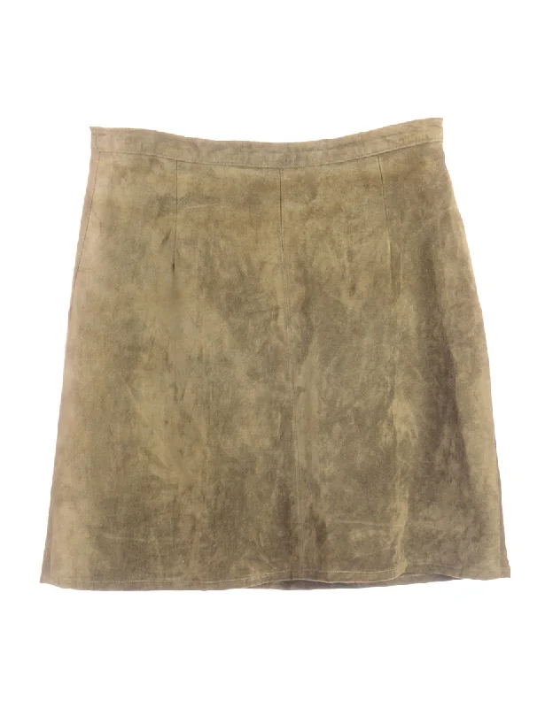 Comfortable Looks Label Robyn Suede Skirt