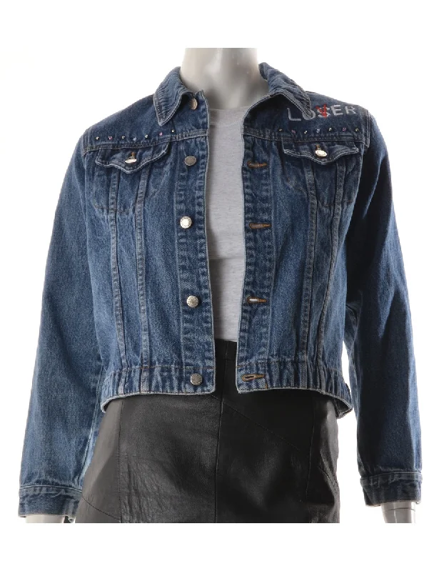 High-end Fashion Label Roxanne Loser Love Denim Jacket