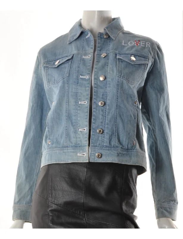 Artistic Temperament Label Roxanne Loser Love Denim Jacket