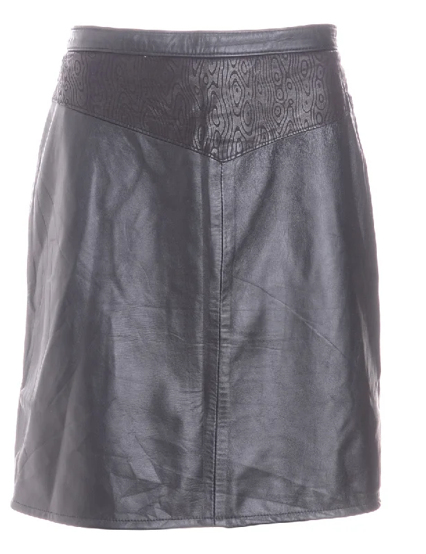 Urban Chic Label Roxy Mini Leather Skirt