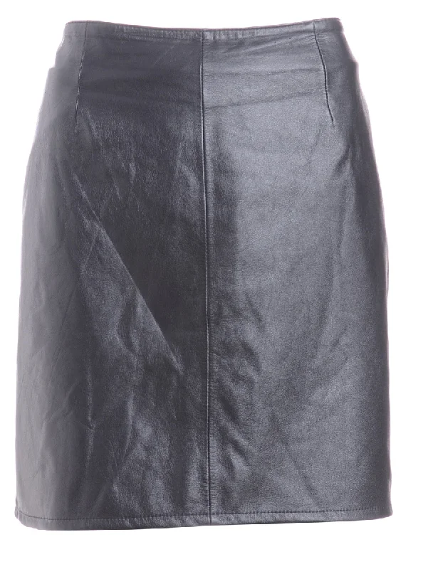 Fashion Pioneer Label Roxy Mini Leather Skirt