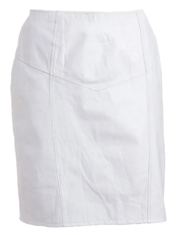 Classic Choice Label Roxy Mini Leather Skirt
