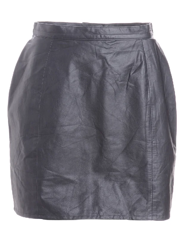 Chic Lounge Label Roxy Mini Leather Skirt