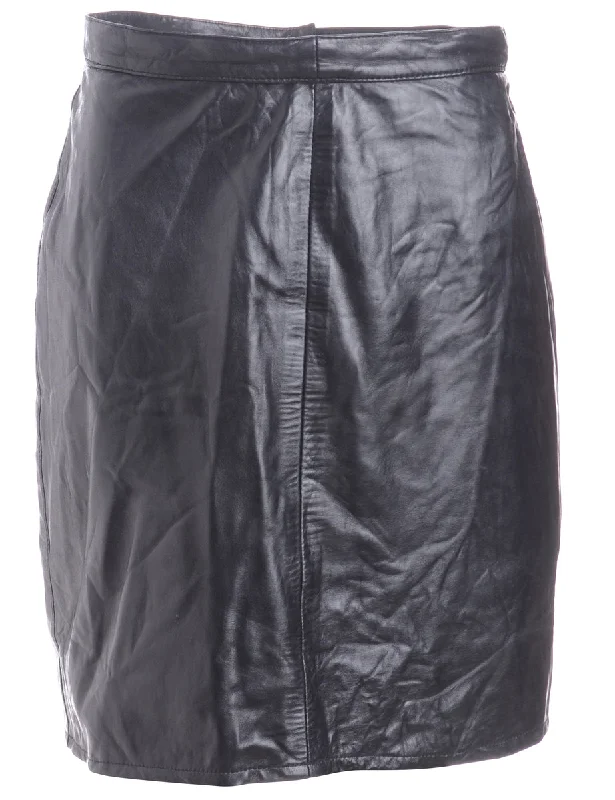 Fresh Comfort Label Roxy Mini Leather Skirt