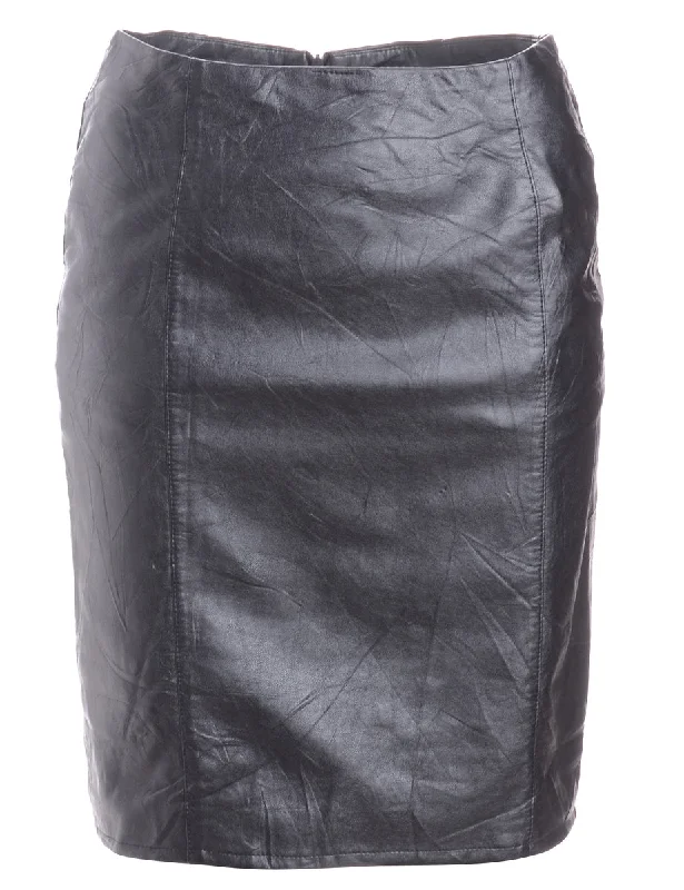 Versatile Comfort Label Roxy Mini Leather Skirt