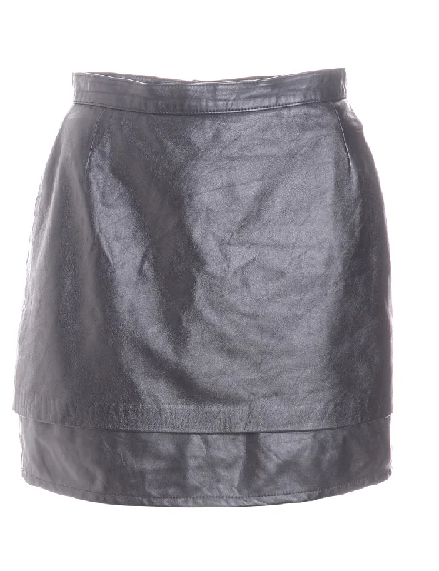 Soft Clothing Label Roxy Mini Leather Skirt