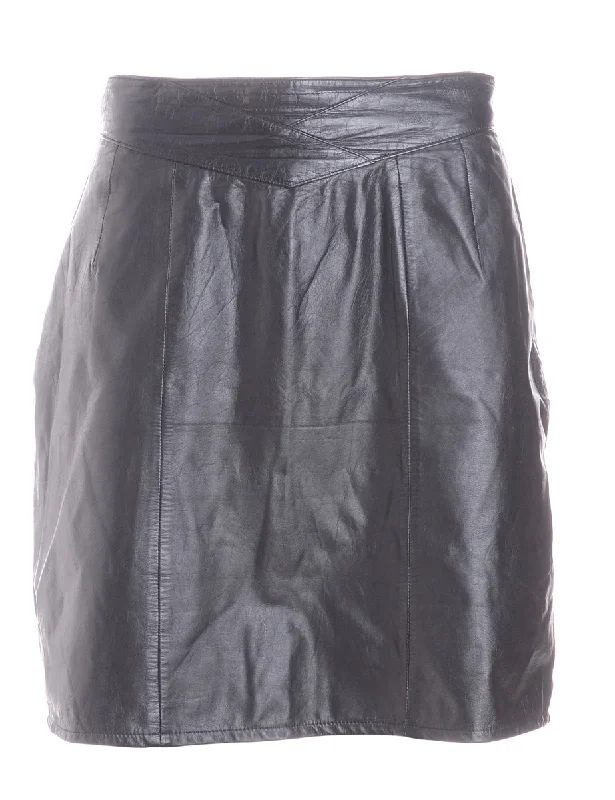 Comfortable Jackets Label Roxy Mini Leather Skirt
