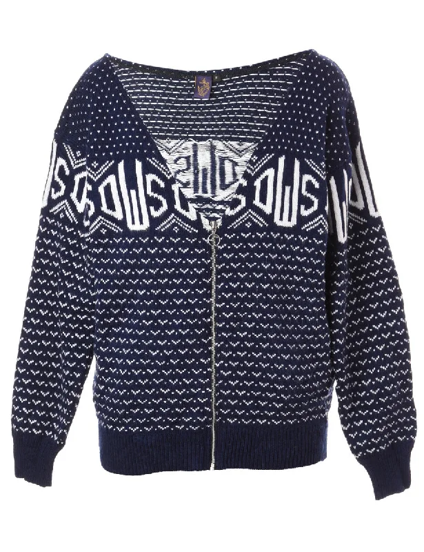 Must-have For Fashion Label Sage Zip Jumper