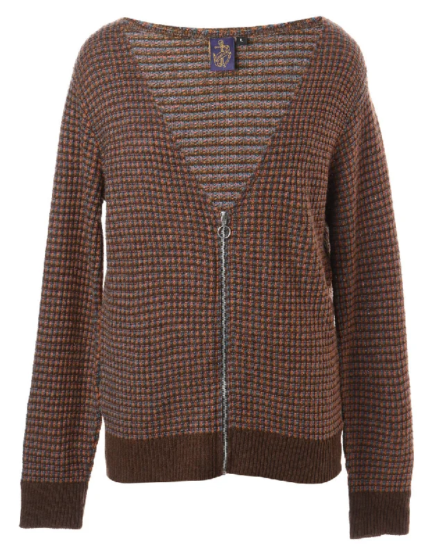 Breathable Design Label Sage Zip Jumper