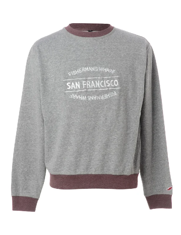 Fashionable And Fashionable Label San Francisco Sweatshirt