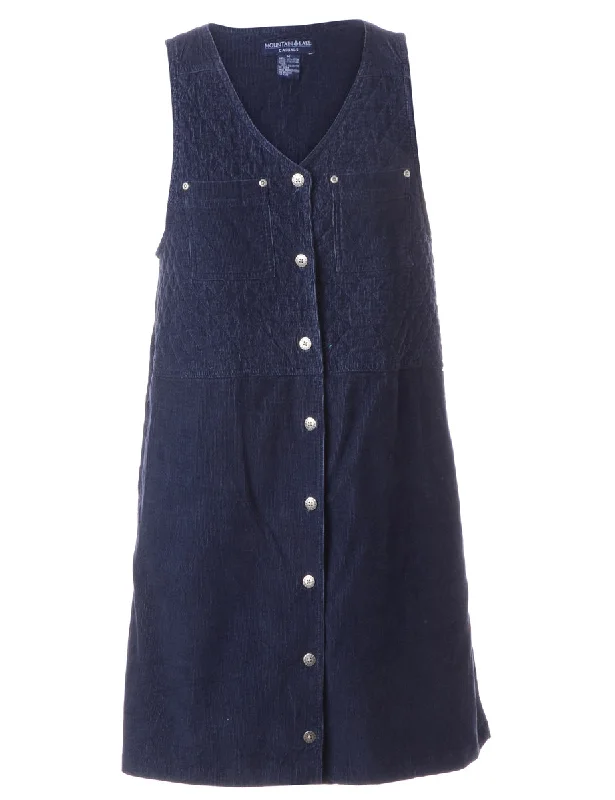 Fashion And Simplicity Label Sara Short Corduroy Dress