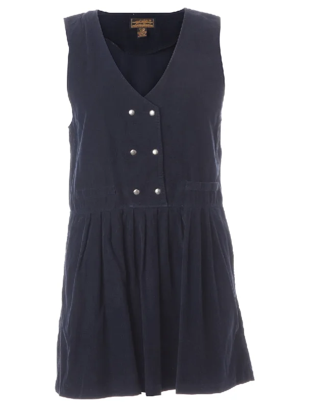 Exquisite Details Label Sara Short Corduroy Dress