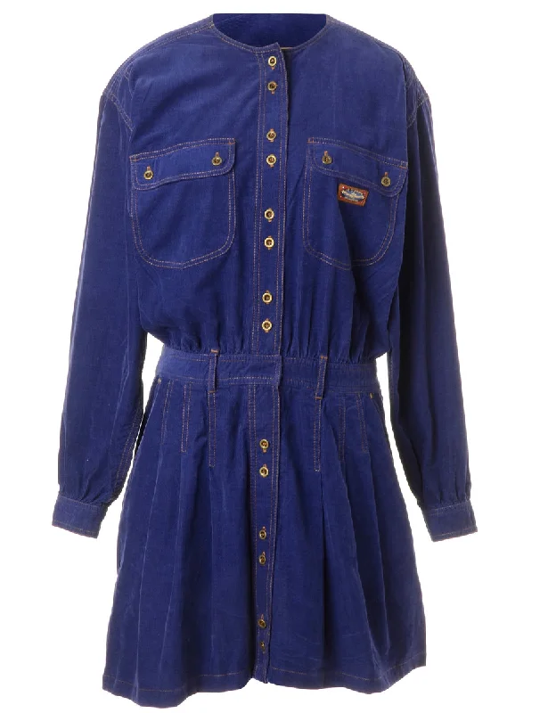 Fashion Pioneer Label Sara Short Corduroy Dress