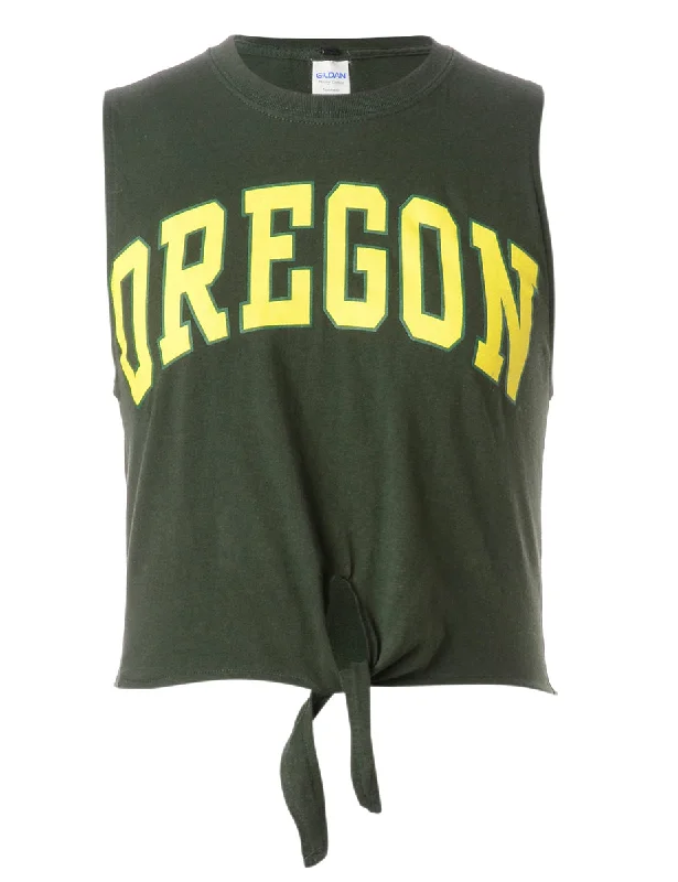 Elegant Wear Label Sasha Tie Front Sports Vest