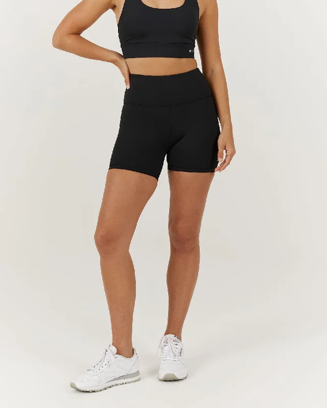 Relaxed Dresses LIVE SHORTS - BLACK