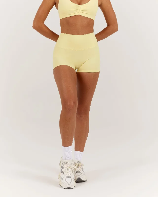 Thin Design LUXE MINI SHORTS - BUTTER