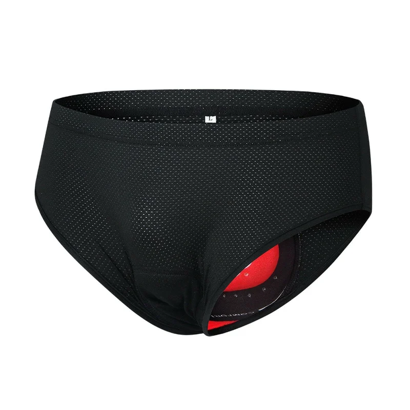 Breezy Outfits Men Bike Underwear Breathable Padded Bicycle Briefs Cycling Underwear Shorts