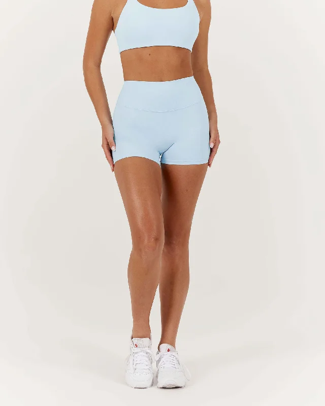 Simple Comfort MOTION SHORTS 4" - ICE BLUE