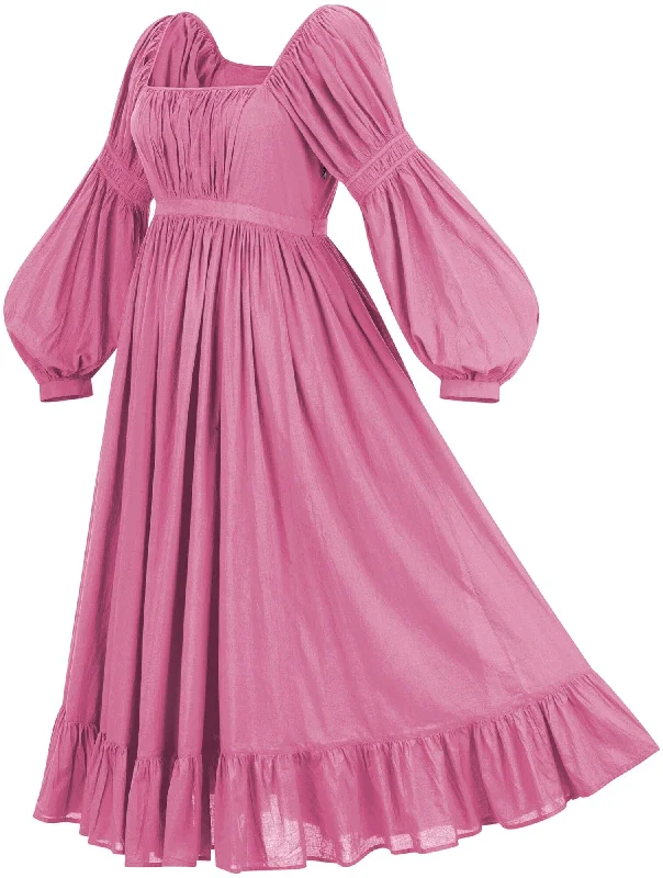 Retro Prints Odette Maxi Limited Edition Barbie Pink