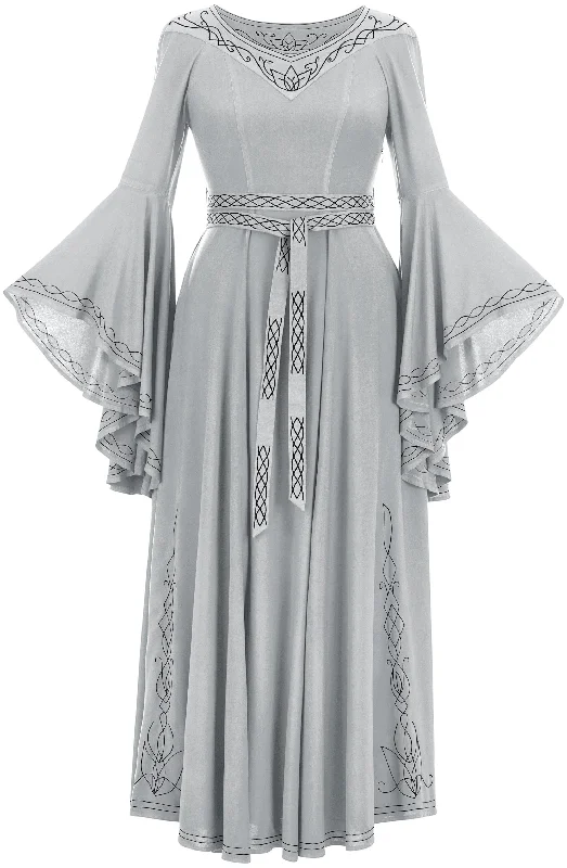 Cozy Fashions Rhaenyra Maxi Limited Edition Silver Pewter