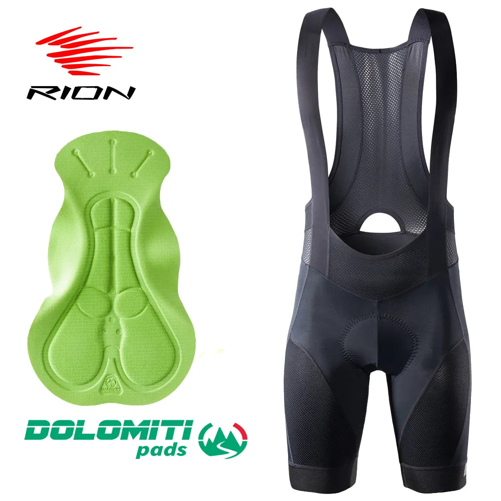 Fashion Expert RION Cycling Shorts Men's MTB Road Bike Sports Wear Bicycle Clothing Tights Motorcycle Bib Dolomiti Long Distance Outdoors Pro