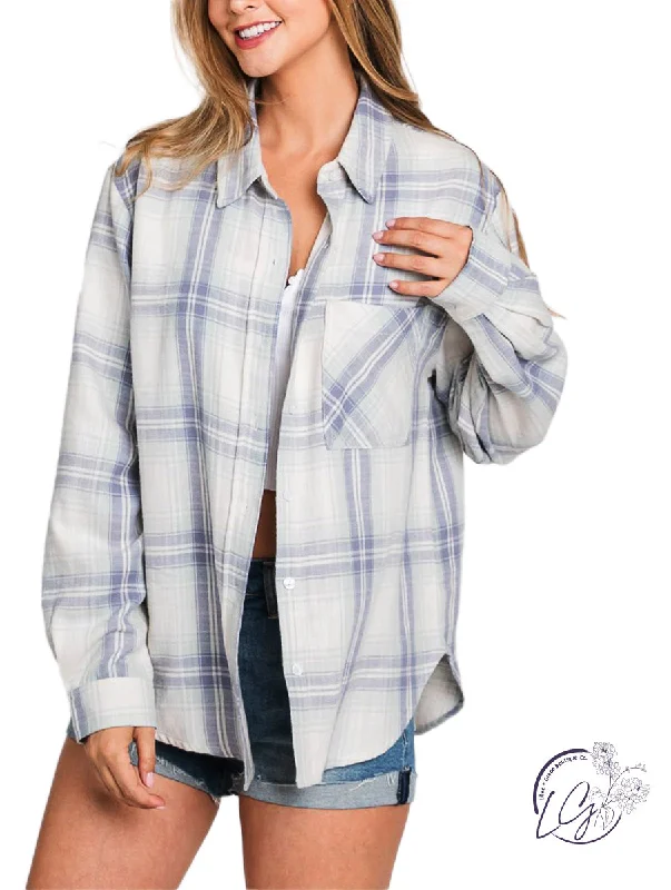 Warm Wear Sky's The Limit Plaid Shirt