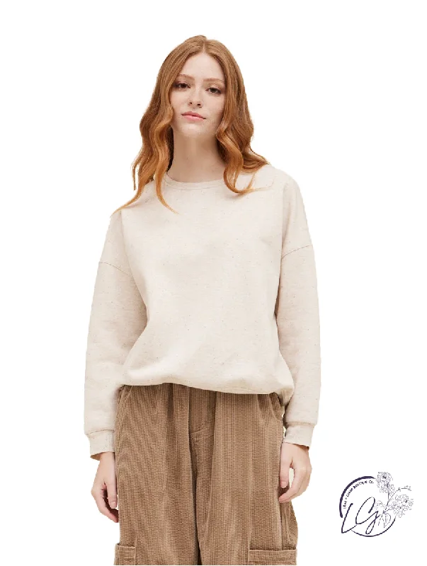 Editorial Design Flecked Comfort Sweater