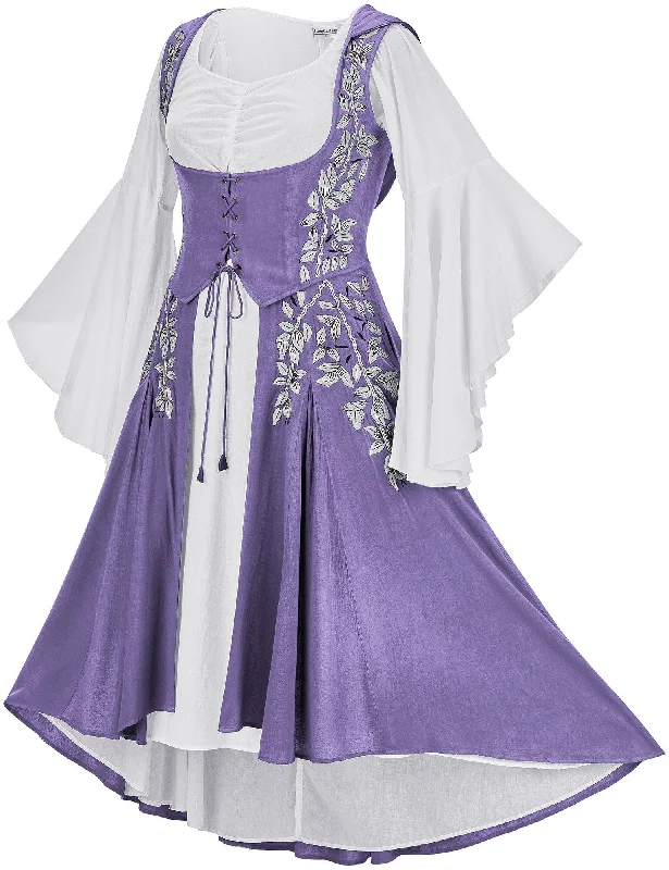 Casual Ease Tauriel Maxi Set Limited Edition Colors Silver Embroidery