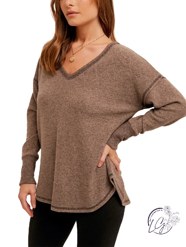 Classic Design Hug Me Knit Top
