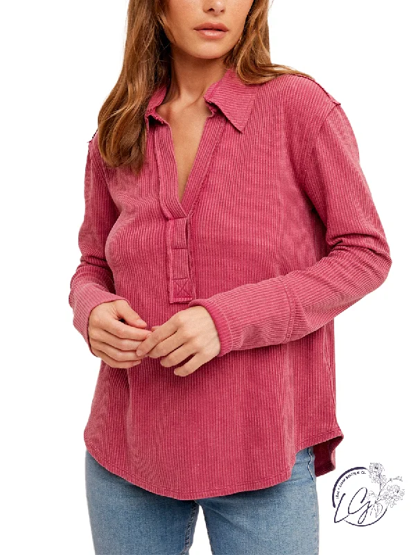 Exquisite Craftsmanship Lazy Day Long Sleeve Top