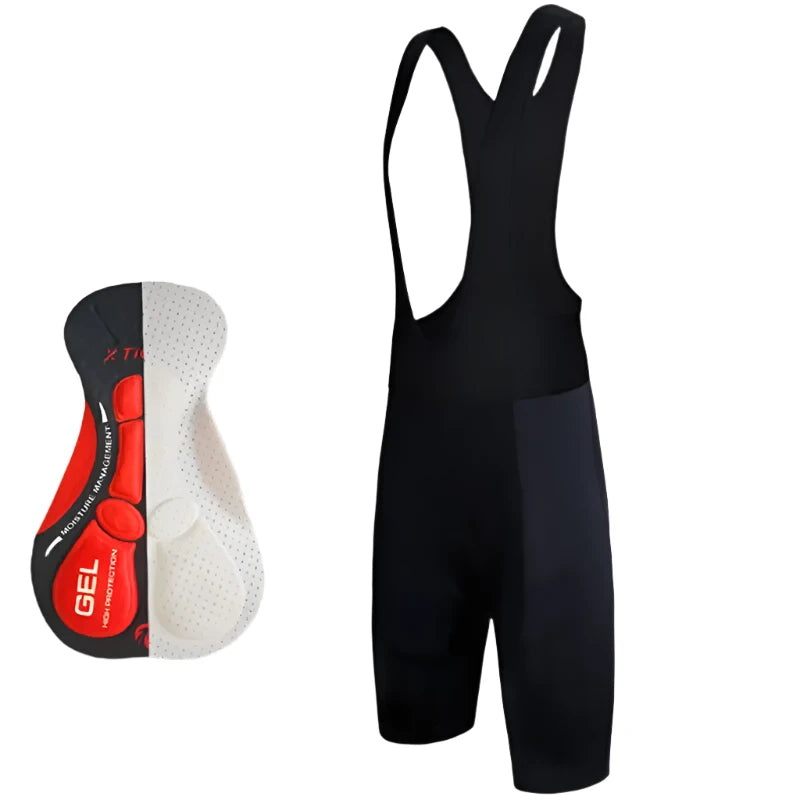 Chic Comfort Wear X-TIGER Cycling Bibs Shorts Bike Tights Triathlon 5D Gel Padded Pro Lycra Bicycle Shorts Breathable Man Mountain Biking Shorts